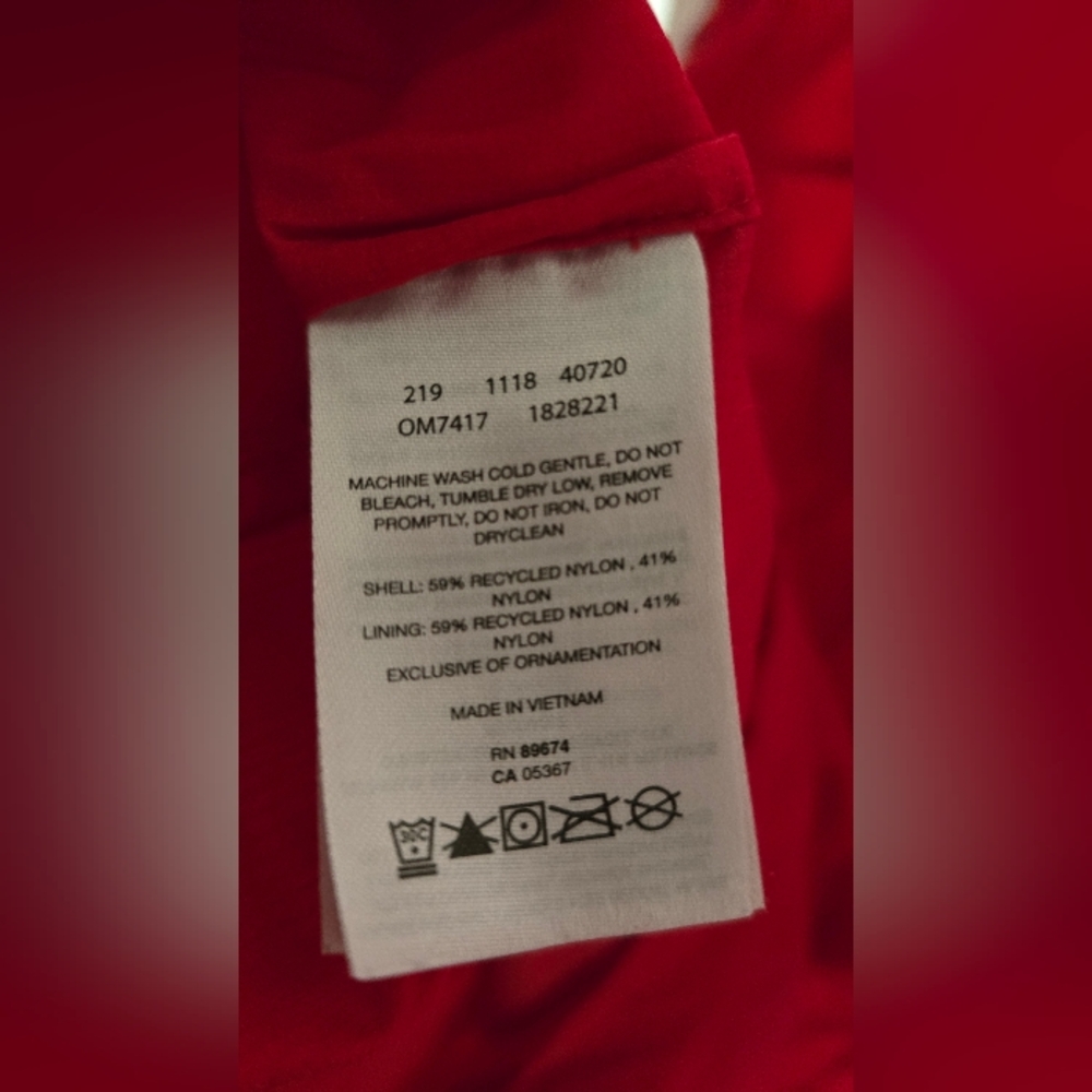 Red Quarter-Zip Pullover - image 3